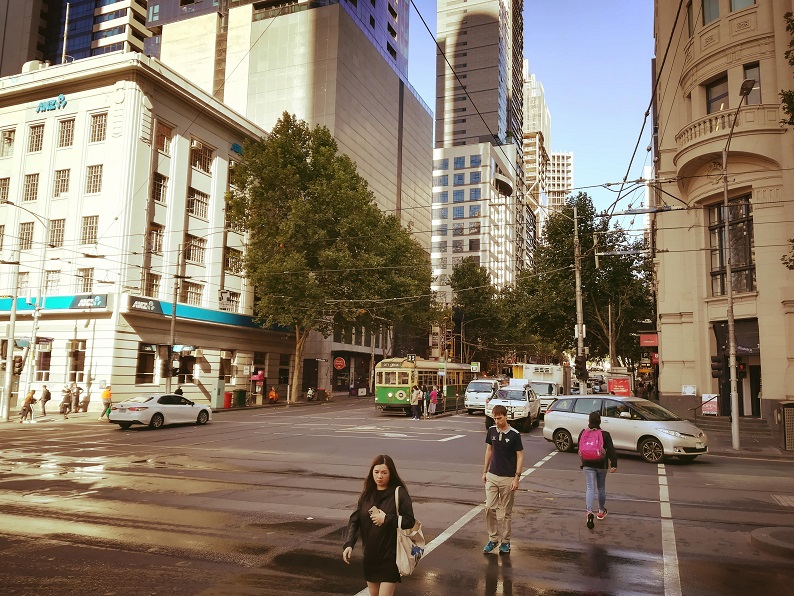 Tram in Melbourne