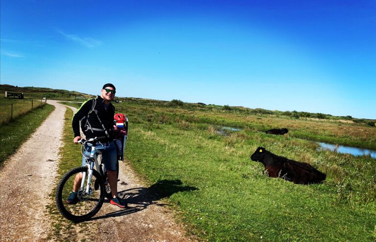 Texel Naturschutzgebiet Fahrrad