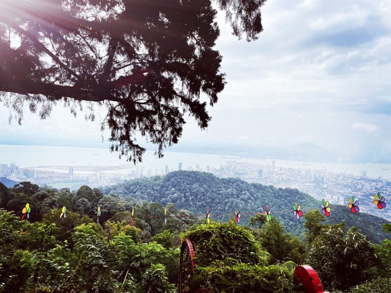 Aussicht vom Penang Hill, Malaysia