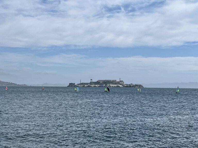Marina District Ausblicka auf Alcatraz
