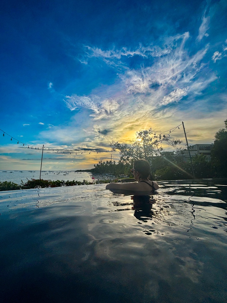 Bohol Sonnenuntergang Amorita Resort Bohol