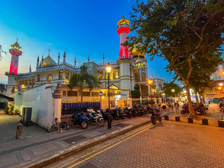 Sultan Moschee im Arabischen Viertel Singapur