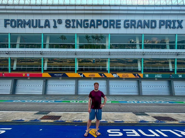 Formel 1 Rennstrecke Singapur