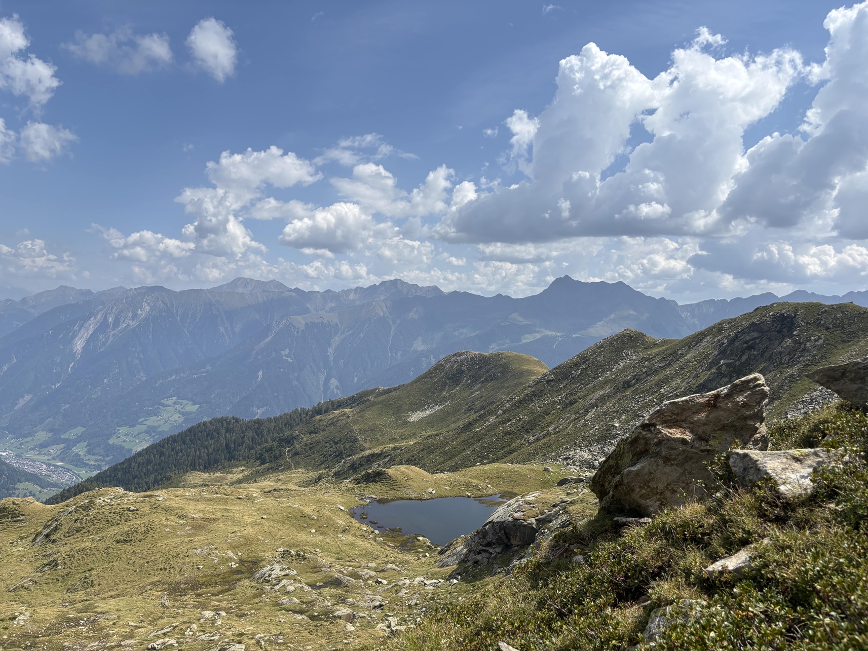 Wanderungen rund um Meran in Südtirol Der Faglssee im Passeiertal